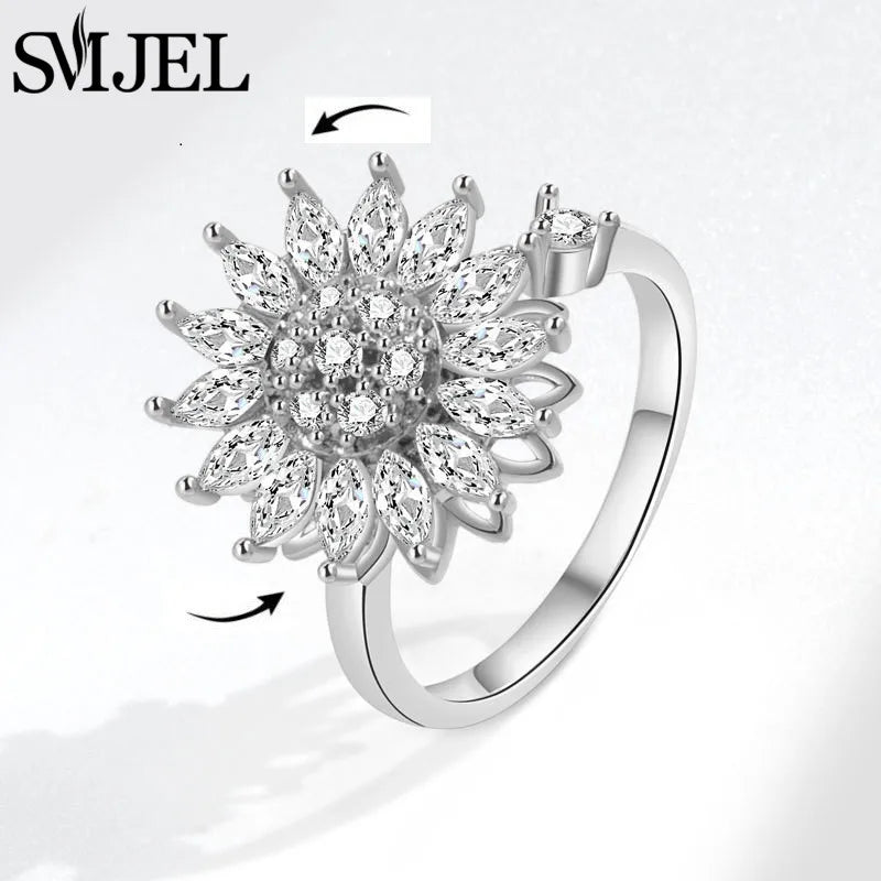 Anillo Anti-Estrés “Sunflower Spin”