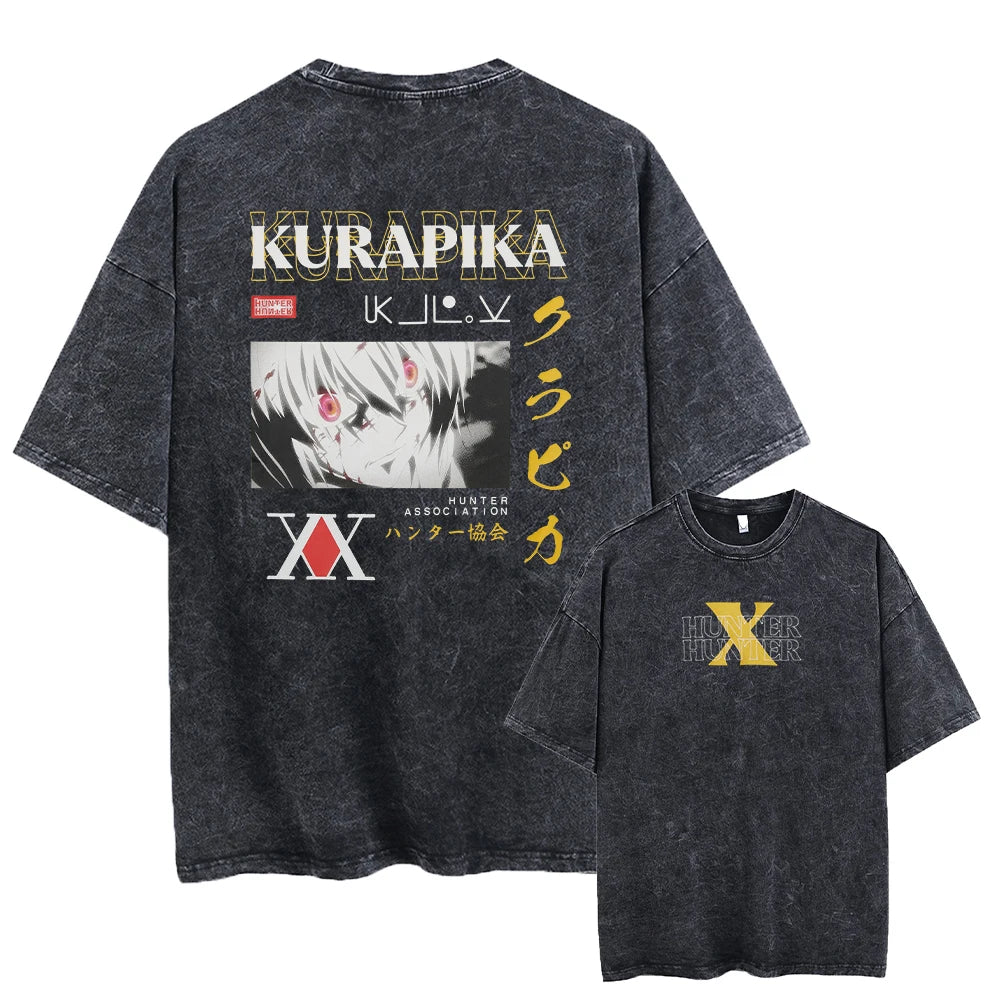 Anime Hunter x Hunter T-Shirt - Phantom Troupe | Estilo Vintage Oversized