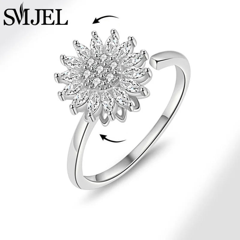 Anillo Anti-Estrés “Sunflower Spin”