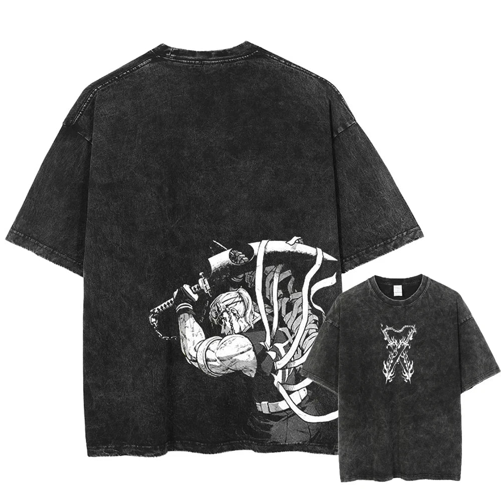 Polera oversize Demon Slayer