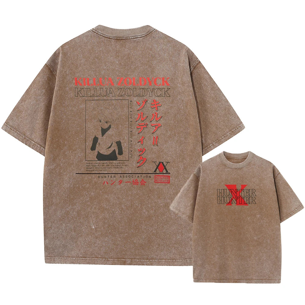 Anime Hunter x Hunter T-Shirt - Phantom Troupe | Estilo Vintage Oversized