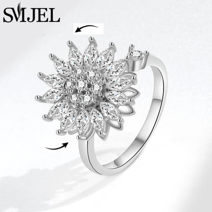 Anillo Anti-Estrés “Sunflower Spin”