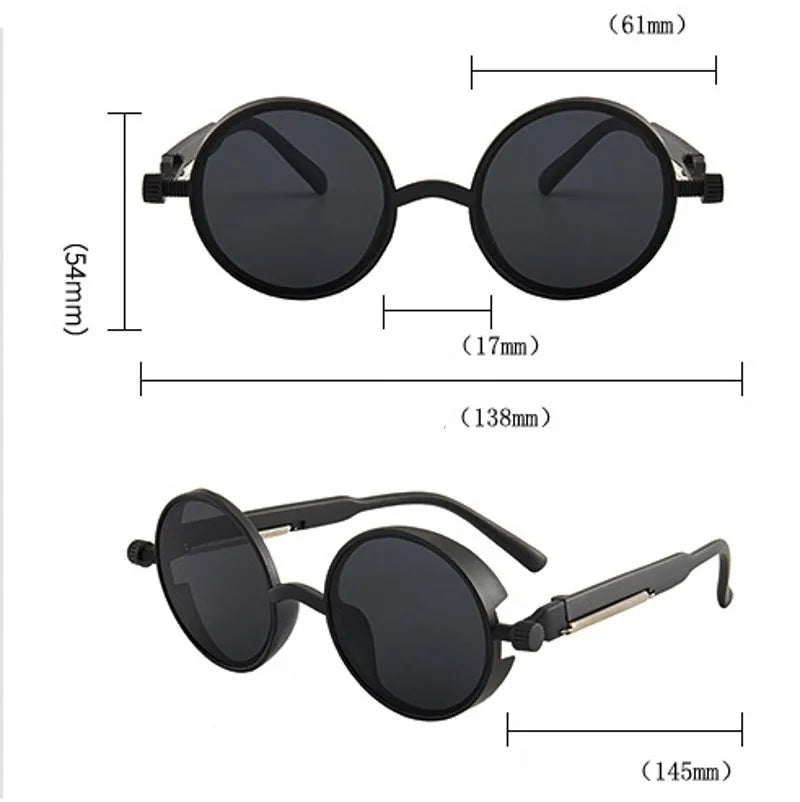 Gafas Steampunk Redondas