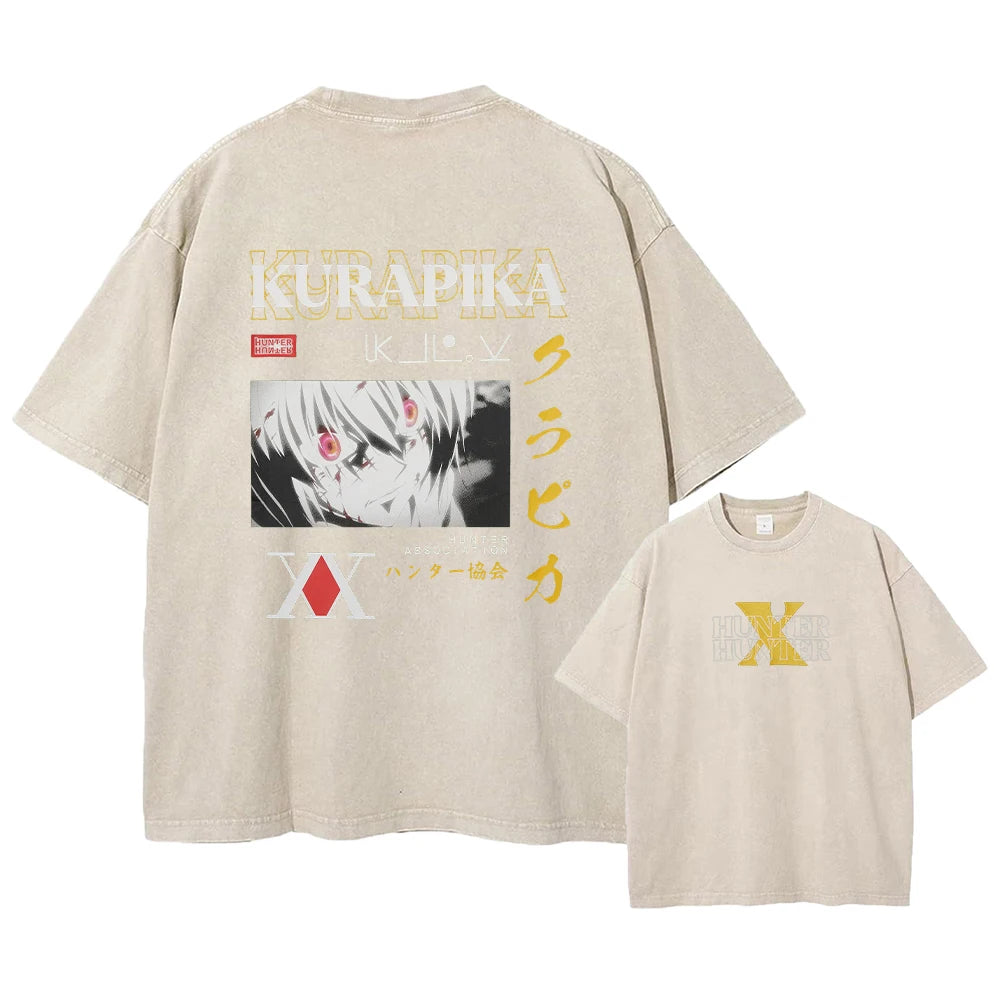 Anime Hunter x Hunter T-Shirt - Phantom Troupe | Estilo Vintage Oversized