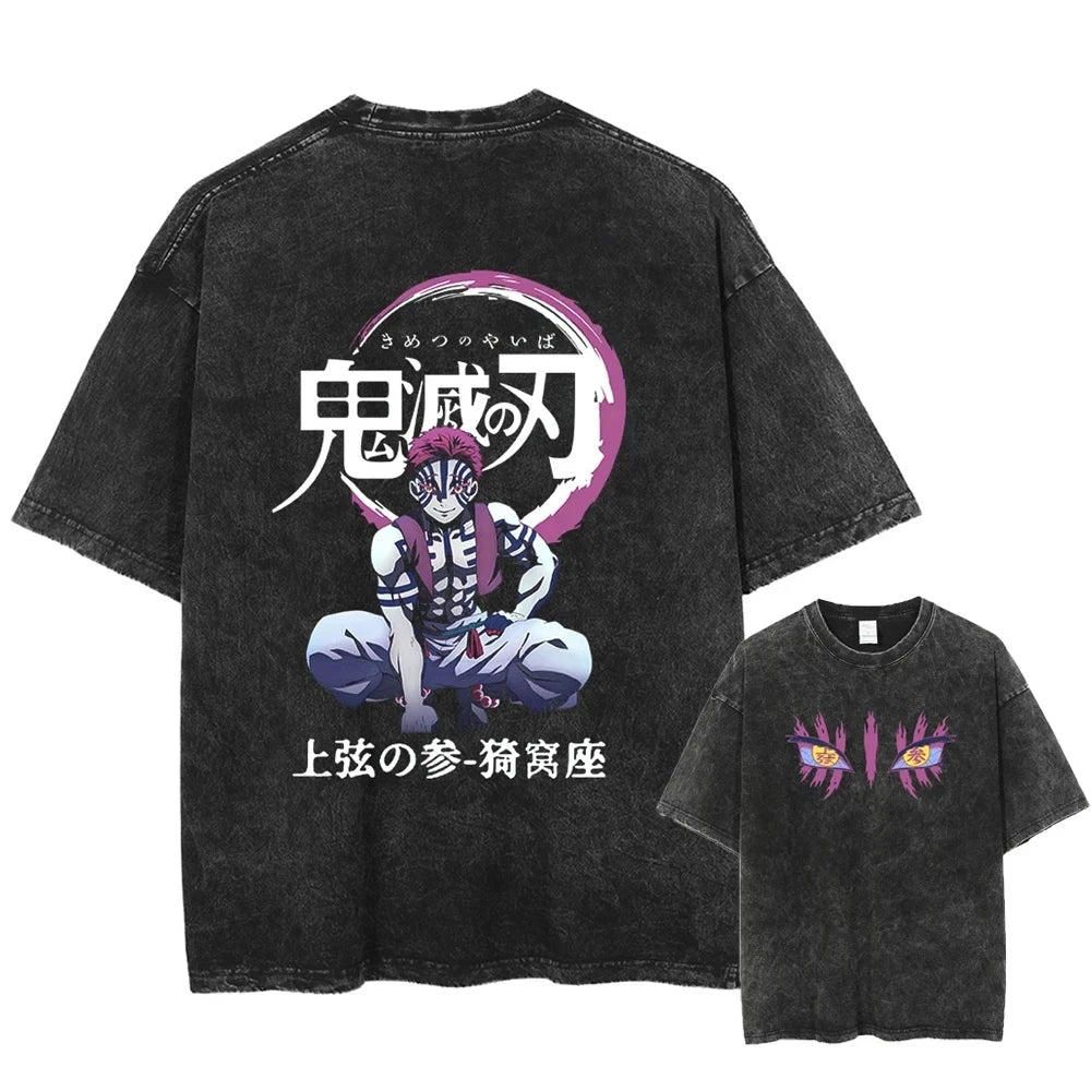 Polera oversize Demon Slayer