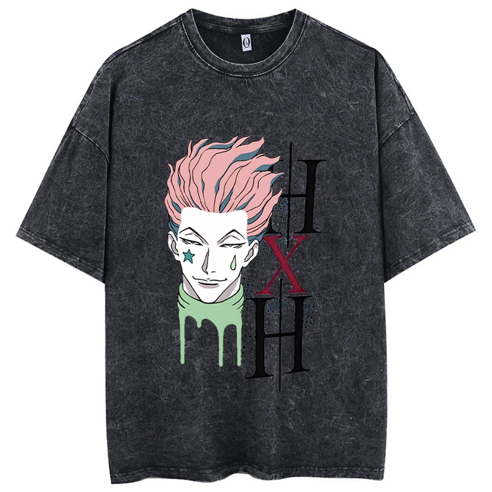 Anime Hunter x Hunter T-Shirt - Phantom Troupe | Estilo Vintage Oversized