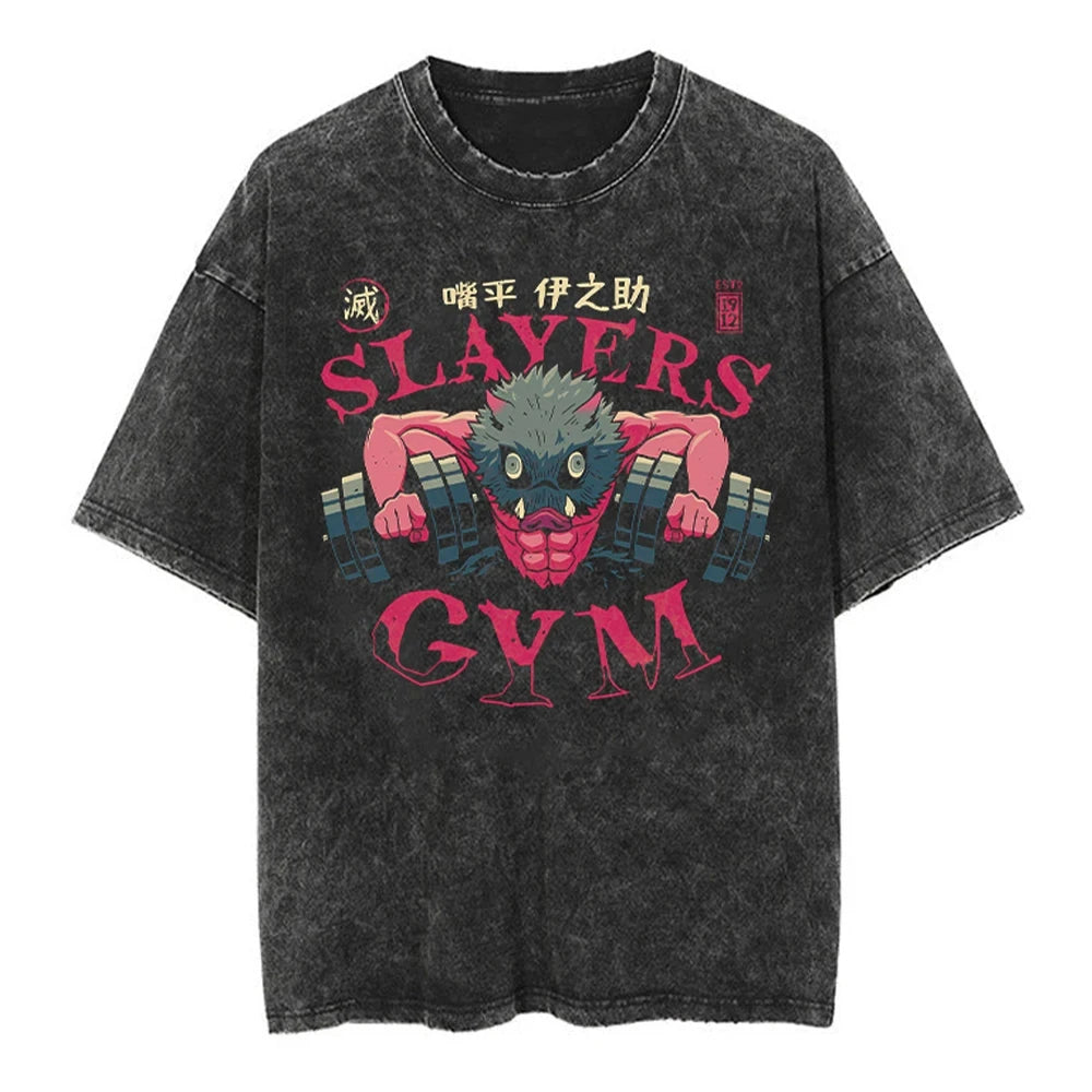 Polera oversize Demon Slayer