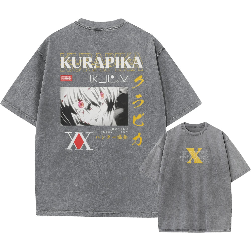 Anime Hunter x Hunter T-Shirt - Phantom Troupe | Estilo Vintage Oversized